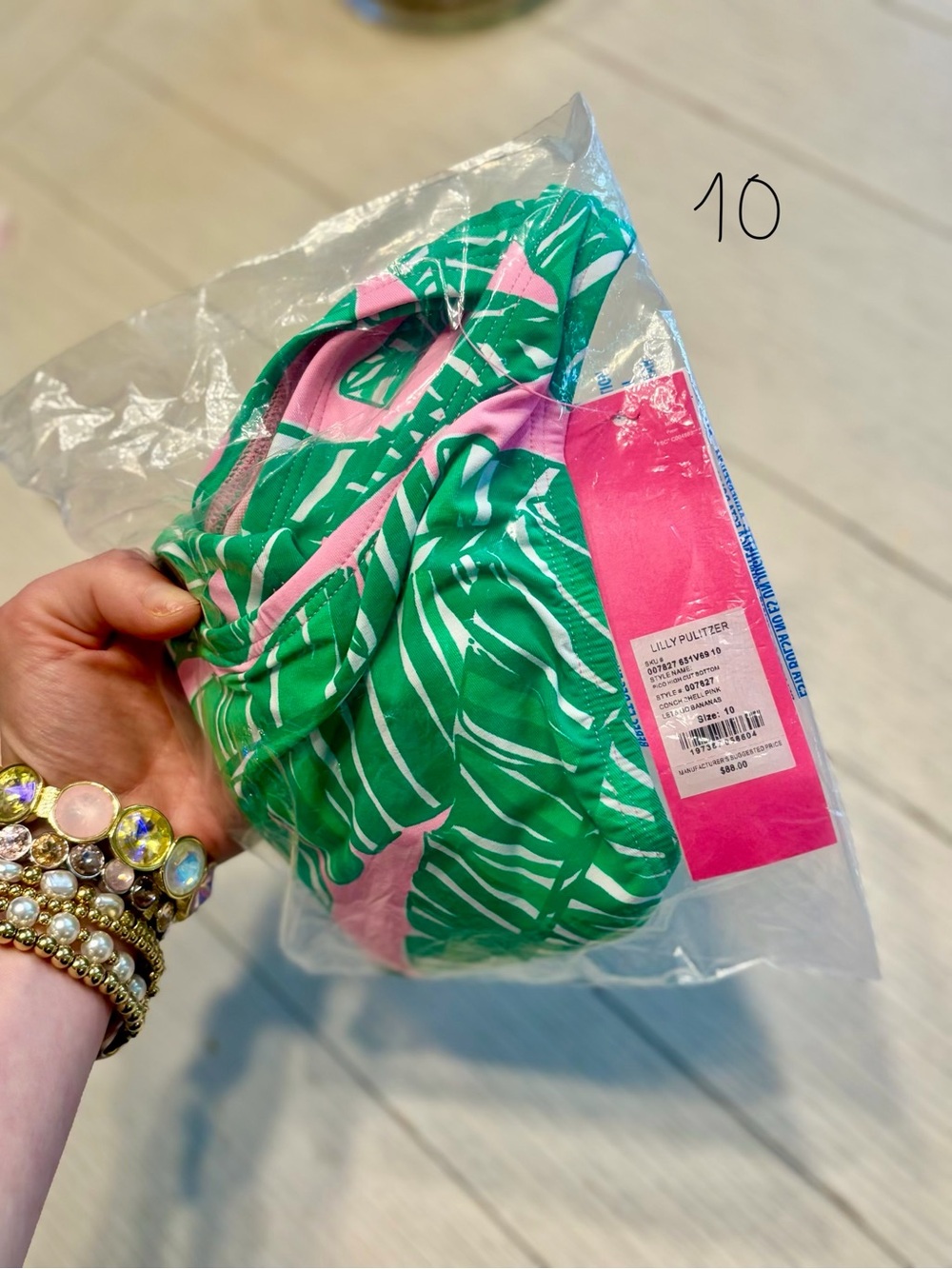 Lilly Pulitzer | Conch Shell Pink - Let’s Go Bananas bikini bottoms